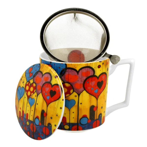 Taza con Filtro Modern Heart 0,4L - Imagen 4